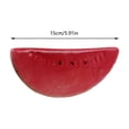 thumbnail image 2 of MKHSQHDG Clearance Realistic Watermelon Slices Fruit for Kitchen Party Summer Display Ornamental Watermelon Slice, 2 of 8