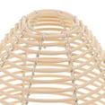thumbnail image 3 of Moluckfu Pantalla De Colgante Beige Bohemio En Ratán Sintético Resistente Y Duradero, 3 of 6