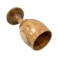 thumbnail image 4 of Decorative Handmade Wood Turned Goblet Wedding Communion Cup Drinking Chalice for Wine, Whiskey, 4 of 6