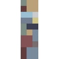 thumbnail image 2 of Grayscale 12x32 Gold Ornate Wood Framed with Double Matting Museum Art Print Titled - Totem VII, 2 of 4