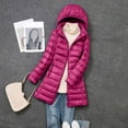 thumbnail image 4 of Niaviben Puffer Jacket Womens with Hood Zip Up Jackets for Women Long Puffer Coat Women Puffer Jacket Women Puffy Jackets Women Womens Fall Jackets Shirts for Women Dressy Casual Hot Pink XL, 4 of 4