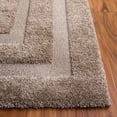 thumbnail image 3 of SAFAVIEH Florida Mason Bordered Shag Runner Rug, Beige, 2'3" x 5', 3 of 10