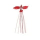 thumbnail image 2 of Adornos Navideños de Pájaros con Flor de Pascua Brillantes, de Plástico Rojo, 43 X 20 Cm, Ideales para Bodas, Regalos y Decoración Colgante | Juego de 2, 2 of 6