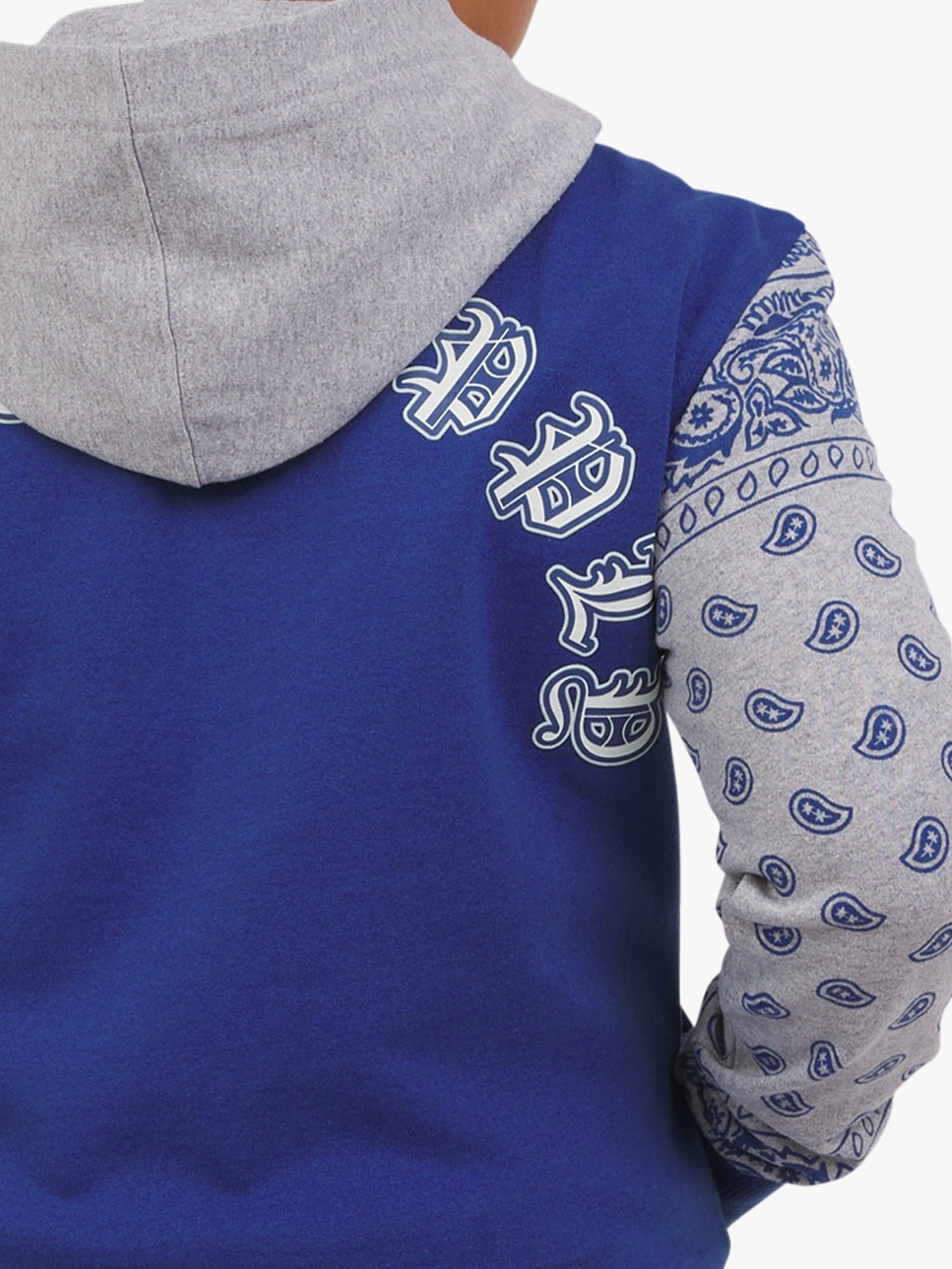 Dogg Supply Boys Varsity Zip-Up Hoodie, Sizes XS-XXL