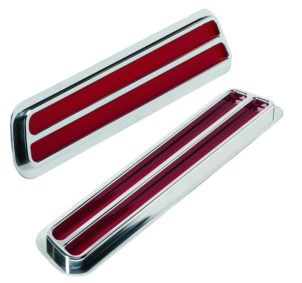 Billet Specialties Tailights Polished Slotted 1969 Camaro Billet Specialties Tailights Polished Slotted 1969 Camaro