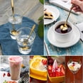 thumbnail image 4 of Juego de cucharas de flores, cucharas de té reutilizables de acero inoxidable, cuchara para revolver, cuchara de café, cuchara para mezclar, azúcar, postre, pastel, cuchara, helado, cucharas, vajilla para fiesta de té, juego de 4 - Style2 brillar Electrónica, 4 of 5