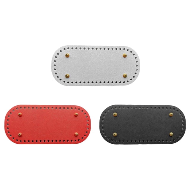 Bolsas de hombro hechas a mano Zulema para tejer DIY preperforadas Gris