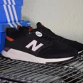 thumbnail image 3 of New Balance 009 MS009LA1 Comfort Trainer Black Red, Size 8.5 4E Extra Wide, 3 of 6