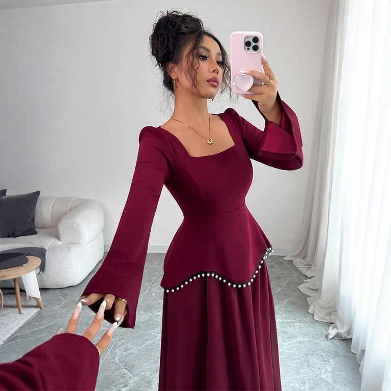 aura knit dress PLUME KNIT COLLARED DRESS Aura Athletica