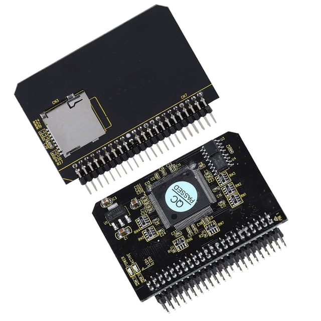 Adaptador de tarjeta SD a IDE ANGGREK Tarjeta de Memoria a Prueba de Humedad de 44 Pines a IDE