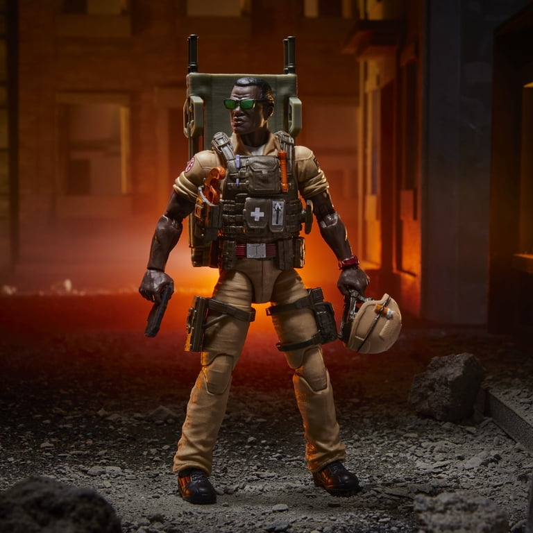 G.I. Joe Classified Series #122, Carl Doc Greer, Sammelfigur 15,2 cm, Actionfigur mit 7 Zubehörteilen