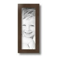 thumbnail image 2 of ArtToFrames 4x11" Brown Rustic Picture Frame, Brown Wood Poster Frame, with Regular Glass and 2 (FBPL-4844), 2 of 8