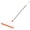 Orange, variant on FUEENIRVA Lightweight Orange Floor Scrubber with Silicone Squeegee for Home Bathroom and Kitchen Cleaning