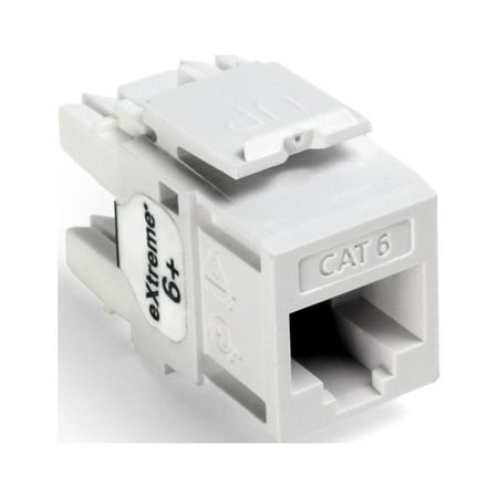 Leviton 61110-BW6 Extreme Quick Port Connector  White  25-Pack price history on PriceWatchPro