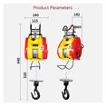thumbnail image 3 of Electric Hoist,Household Small Crane Portable Suspension Hoist Line Control Lifting Crane Lifting Tools And Equipment ,Powerful Pulling Performance, 3 of 7