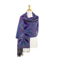 thumbnail image 2 of Paisley Pattern Tow Layered Woven Pashmina Shawl Scarf Wrap Stole, 2 of 4