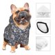 thumbnail image 3 of Fotbe Daisies Flowers Sudadera con Estampado para Perros Pequeños – Suéter con Capucha para Mascotas, Tela Suave de Forro Polar con Bolsillo-XX-Large, 3 of 7