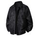 thumbnail image 1 of Ceisia Men's Casual Flip Collar Zipper Jacket with Pockets Oversized Contrast Hood Gift Outerwear, 1 of 6