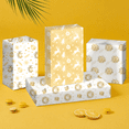 thumbnail image 5 of 12 Sheet Gold Christmas Wrapping Paper Golden Watercolour Christmas-themed Gift Wrap Paper Folded Flat Art Paper For Christmas Birthday Party Gift Packing DIY Craft, 19.7 X 27.6 Inch, 5 of 9