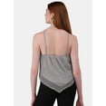 thumbnail image 3 of No Boundaries Criss Cross Halter Tank, Women's and Women’s Plus, 3 of 5
