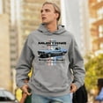 thumbnail image 4 of This Is Mustang Country King of the Road Sweatshirt Legendary Performance Classic American Muscle Licensed Hoodie, 4 of 7