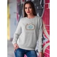 thumbnail image 2 of Camera Color Drawing Sweatshirt Women -Image by Shutterstock, Female x-Large, 2 of 4