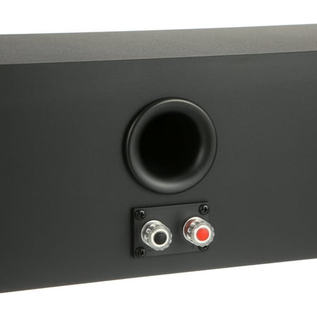 Sony - Core Series 4" 2-Way Center-Channel Speaker - Black