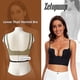 thumbnail image 3 of Sujetadores con espalda baja para mujer, sin costuras, con escote en U profundo y espalda descubierta, convertibles, multiposición, corte bajo, espalda abierta, 3 of 5