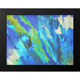 thumbnail image 2 of Higby, Jason 14x12 Black Modern Framed Museum Art Print Titled - Blue Crush I, 2 of 5
