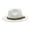 White, variant on Vintage Wide Brim Fedoras Hat Women Classic Felt Fedora Wide Brim Hat with Belt Buckle Large Felt Panama Rancher Hat (White,One Size)