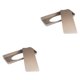 thumbnail image 1 of Cateissary Exquisito molde para pan de acero al carbono, revestimiento antiadherente desmontable, conveniente para operar, calefacción uniforme, Oro 2piezas, 1 of 4