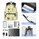 thumbnail image 4 of Easygdp Green And Purple Grapes Mochila Casual para Portátil, Mochila para Escuela, Viajes, Negocios, 4 of 6