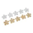 thumbnail image 3 of Embroidered Patches,10PCS Rhinestone Applique Patches Flower Applique Patches Rhinestone Applique Patches High-End Performance, 3 of 14