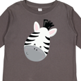 thumbnail image 4 of Inktastic Zebra Boys or Girls Long Sleeve Toddler T-Shirt, 4 of 5