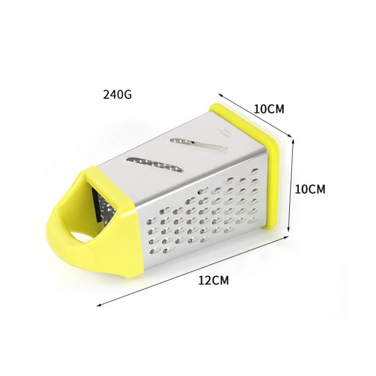 Foldable Stainless Steel Box Cheese Grater Handheld 2 Sided Ginger