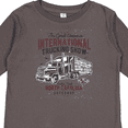thumbnail image 4 of Inktastic Big Truck Boys or Girls Long Sleeve Toddler T-Shirt, 4 of 5
