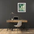 thumbnail image 3 of Vision Studio 20x23 White Modern Wood Framed Museum Art Print Titled - Sea Blue Harmony, 3 of 4