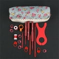 thumbnail image 2 of Crochet Hooks Set with Storage Case, Knitting Needle and Accessories Ergonomic Crochet Needle for Making Bag, Gloves, 2 of 8