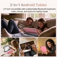 thumbnail image 3 of SHARECLOUD 10 inch Tablet with Keyboard, 16GB + 32GB/1TB Expand, 6000mAh, 1280*800 Display, WiFi 6, Android 16 Tablet for Kids Adults, 3 of 8