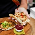 thumbnail image 1 of Vaidha Stainless Steel Cover Dressing Cup Tomato Dressing Seasoning Container Cover, 1 of 4