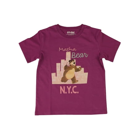 UPC: 0195466003952 | Masha and The Bear US Travel T Shirt