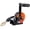 Black+Orange + Steel, variant on 600LBS Hand Winch,with 26FT Steel Cable,Galvanized Shell,3.1:1 Gear Ratio Portable Winch,Two-Way Ratchet,Manual Operated Hand Crank Winch for Trailer, Boat or ATV Towing