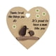 thumbnail image 2 of Regalo de Acción de Gracias En Forma de Corazón Estereoscópico de Madera, 2 of 2