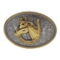 thumbnail image 2 of Hebilla de Cinturón de Metal de Vaquero Occidental Grabado Joyería Americano - Caballo, unico Yuyangstore hebilla del cinturón occidental floral, 2 of 8