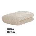 thumbnail image 3 of Furry Blanket Shawl Wool Blanket Office Nap Nap Blanket Sofa Cover Blanket Student Dormitory Blanket, 3 of 6