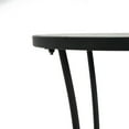 thumbnail image 5 of GDF Studio French Country Outdoor Side Table with Mosaic Ceramic Top and Metal Base, Brown, 5 of 10