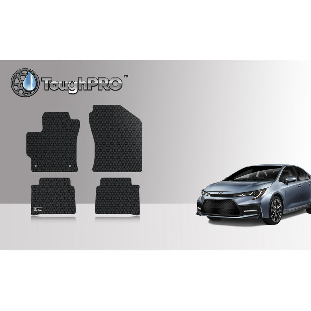 ToughPRO Floor Mat Accessories 1st & 2nd Row Mats Compatible with 2020