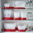 thumbnail image 6 of Rubbermaid EasyFindLids 26pc Set with Vents, Racer Red, 6 of 7