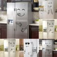 thumbnail image 3 of Removable Cute PVC Cartoon Smiley Wall Sticker Kitchen Refrigerator Art Sticker, 3 of 5