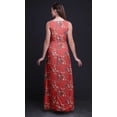 thumbnail image 2 of Bimba Robe Longue Débardeur Maxi pour Femmes à Col Rond Imprimée, Robe de Soirée - Moyen, 2 of 5